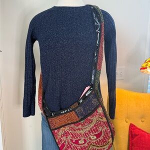 Colorful Patchwork Crossbody Bag